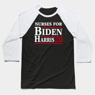 Nurses For Biden Harris 2020 Baseball T-Shirt